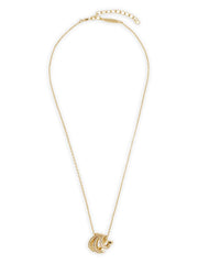 Triple Gancini crystal necklace