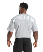 Gymshark Power T-Shirt - Light Grey Core Marl