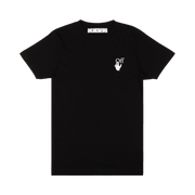 Off-White Spray Marker Slim Fit Black T-Shirt