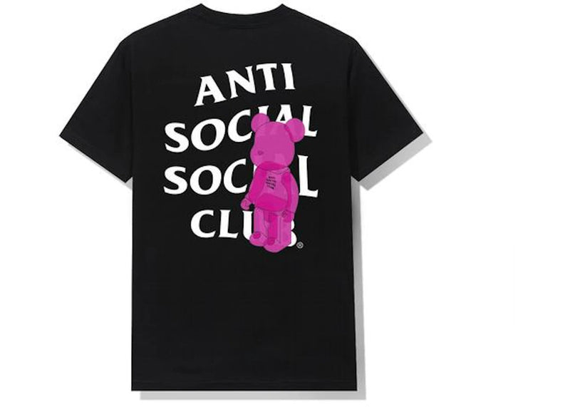 Anti Social Social Club Bearbrick T-Shirt Black