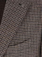 houndstooth wool blazer