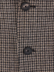 houndstooth wool blazer