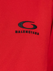 logo-detail zip-up mini dress