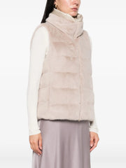 quilted padded gilet