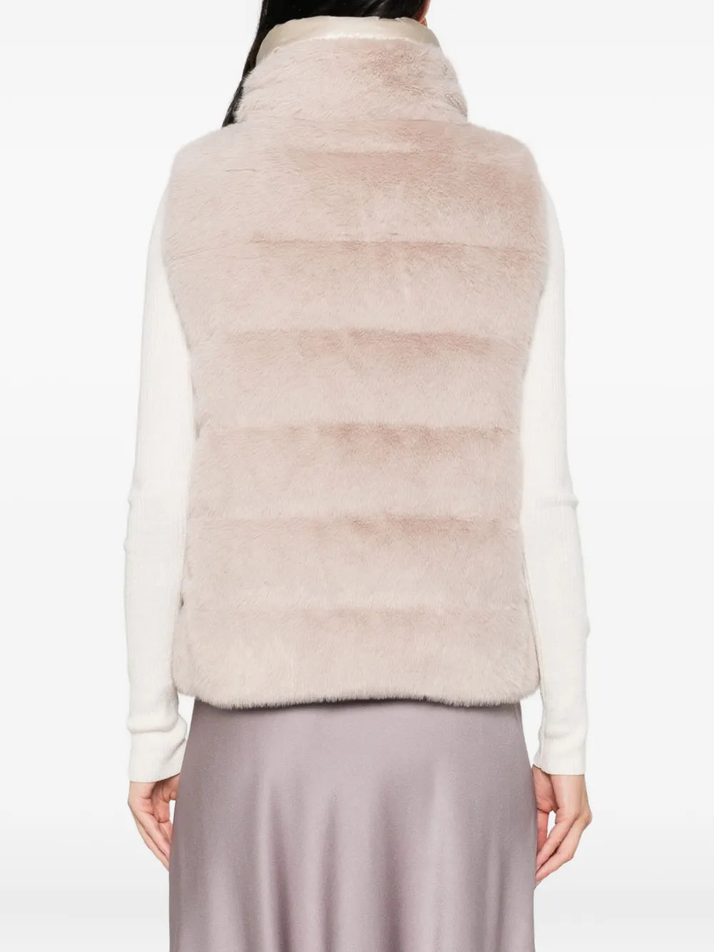 quilted padded gilet