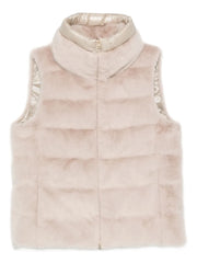 quilted padded gilet