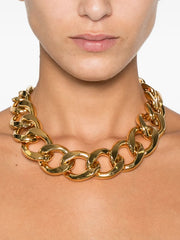 logo-engraved necklace