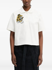 x Verdy tiger-embroidered polo top
