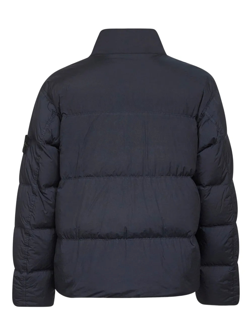 logo-patch puffer jacket
