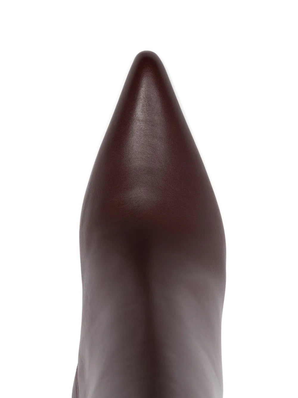 90mm sculpted-heel pointed-toe boots