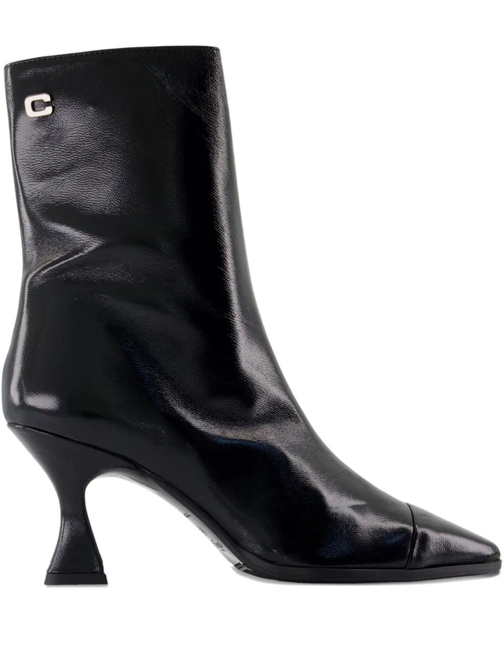 cap-toe leather boots