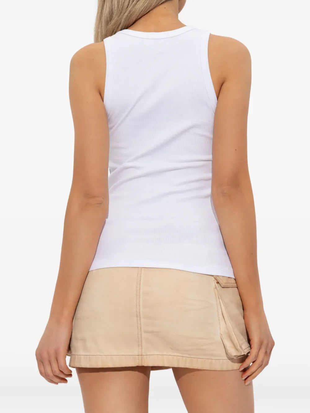 T-Anky-D ribbed logo top
