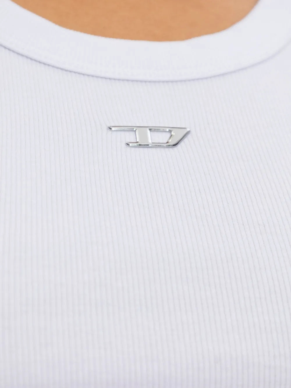 T-Anky-D ribbed logo top
