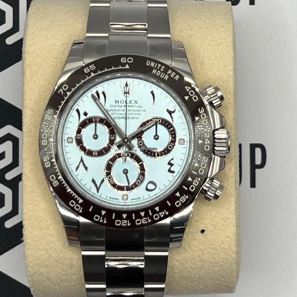 Rolex | Daytona | 116506 | Platinum | Platinum | Blue | Automatic