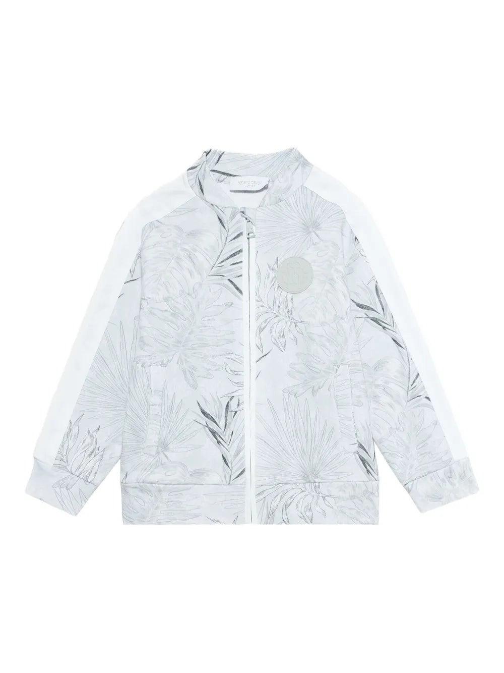 foliage-print sweatshirt