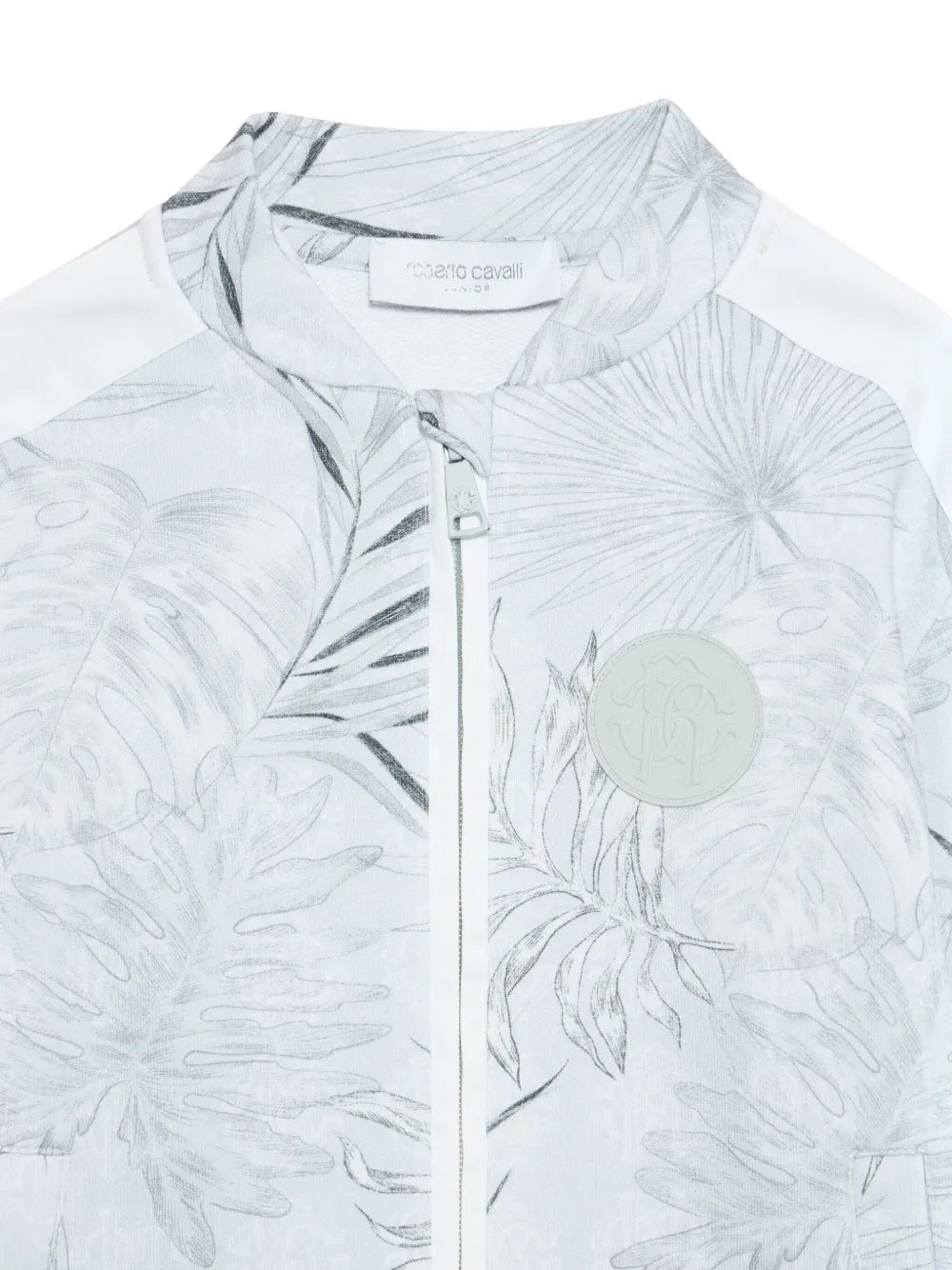 foliage-print sweatshirt