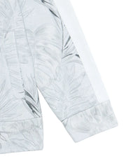 foliage-print sweatshirt