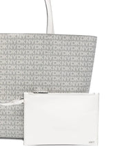 logo-plaque tote bag