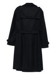 belted double-breasted coat