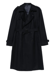 belted double-breasted coat