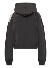 stripe-detail logo-print Hoodie