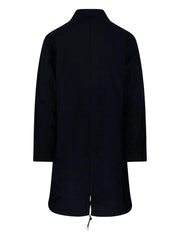 button-fastening Lens-detail coat