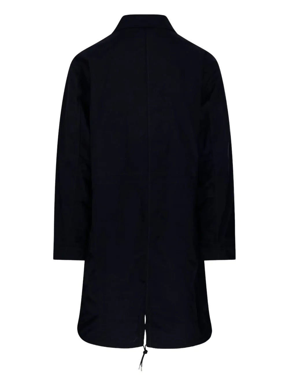 button-fastening Lens-detail coat