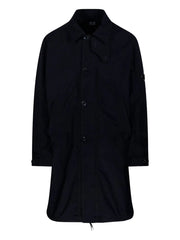 button-fastening Lens-detail coat