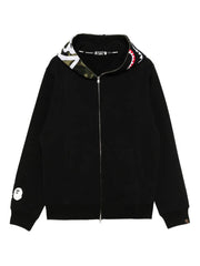 x Bape panel Hoodie