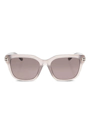 Casino triple-detail square sunglasses