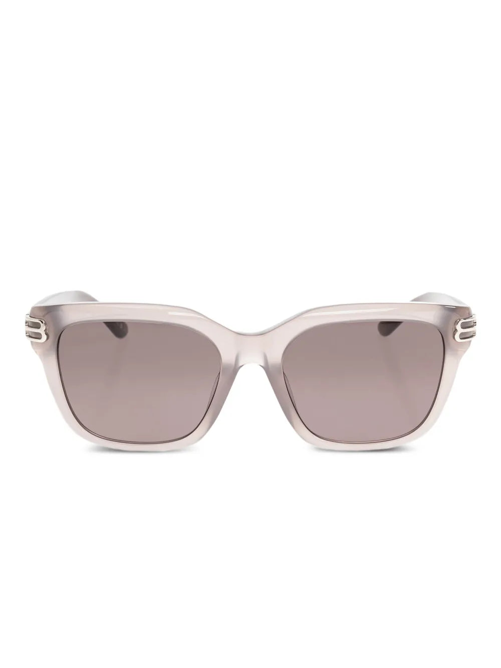 Casino triple-detail square sunglasses