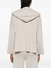 hooded wool jacket