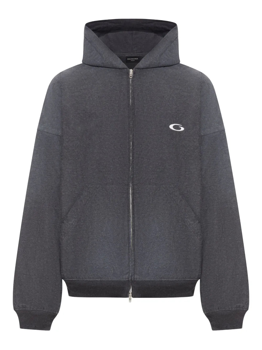 embroidered-logo Hoodie