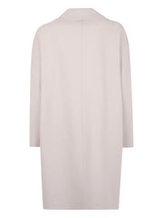 double-breasted wool coat