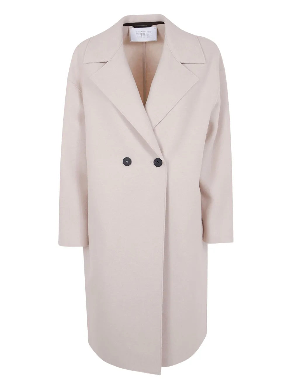 double-breasted wool coat