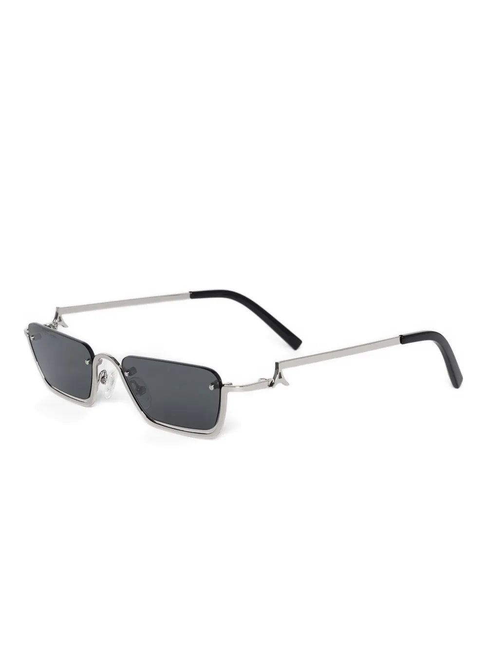 Sacha rectangular frameless sunglasses
