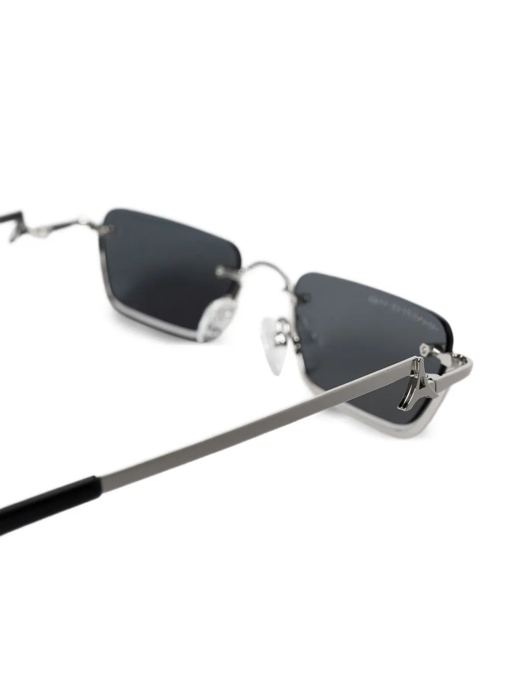 Sacha rectangular frameless sunglasses