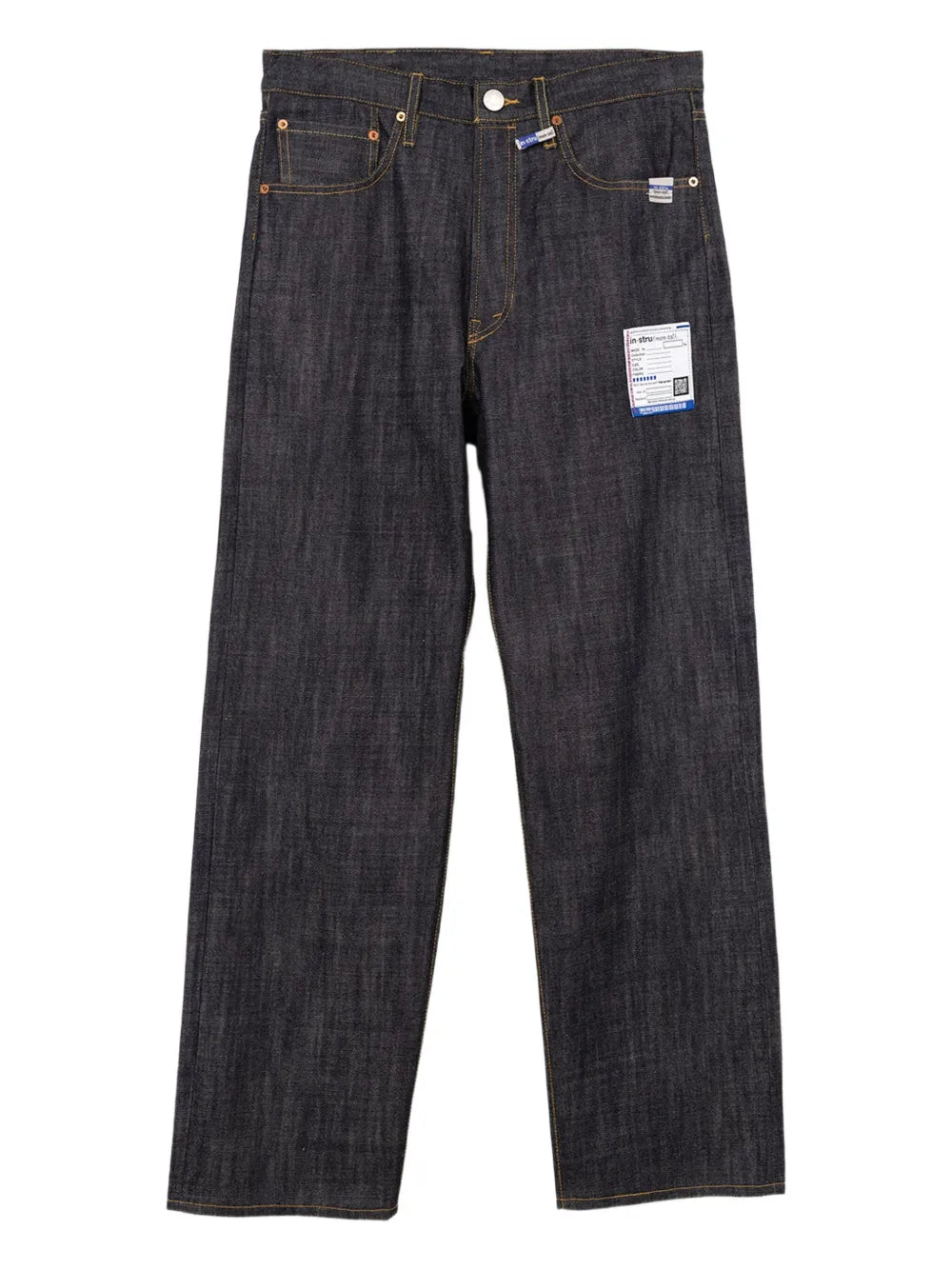 selvedge straight jeans