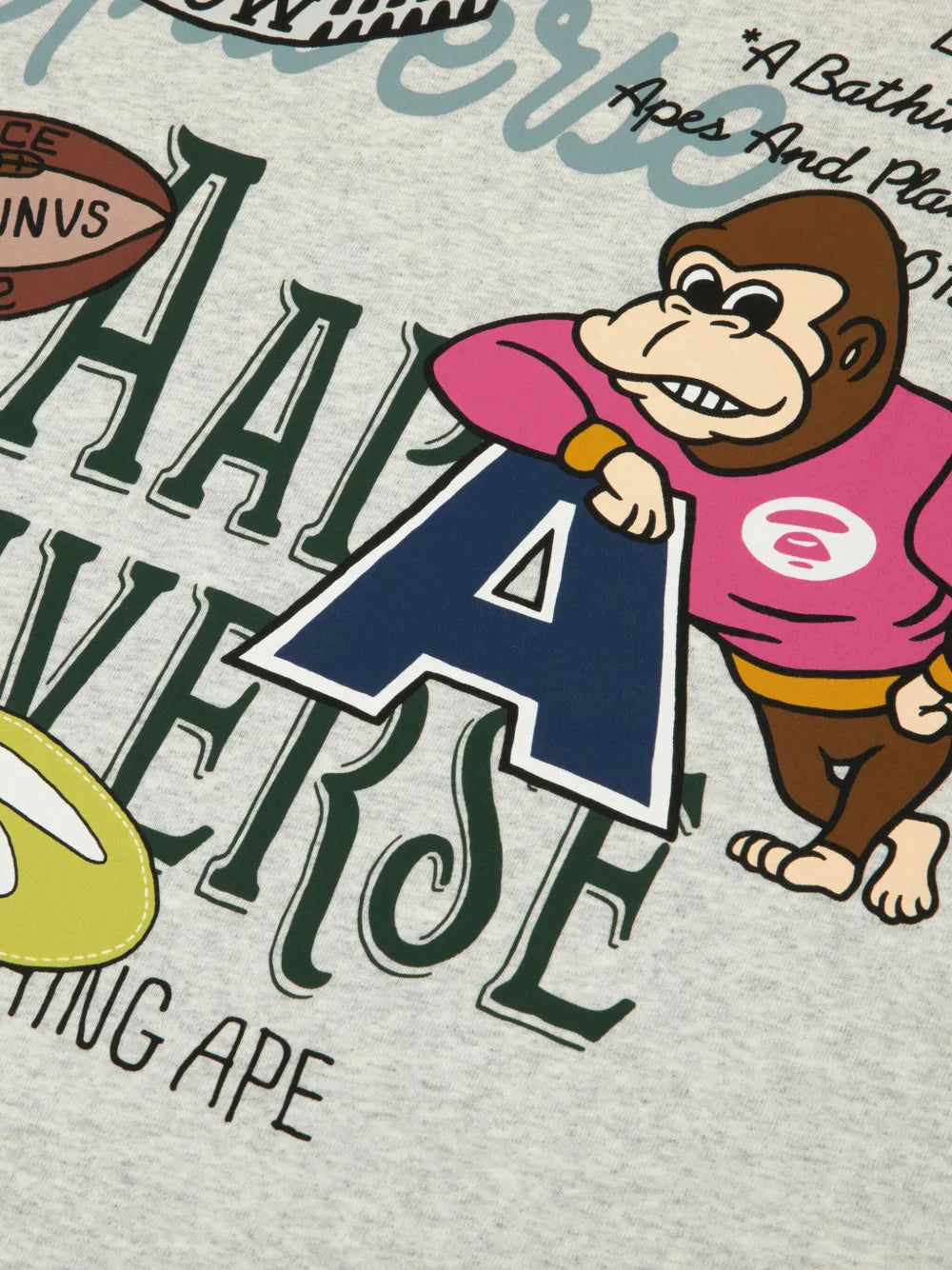 Aapeunvs College graphic-print T-Shirt