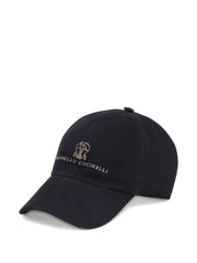 embroidered-logo baseball cap