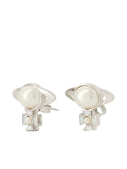 Gaby Orb pearl earrings