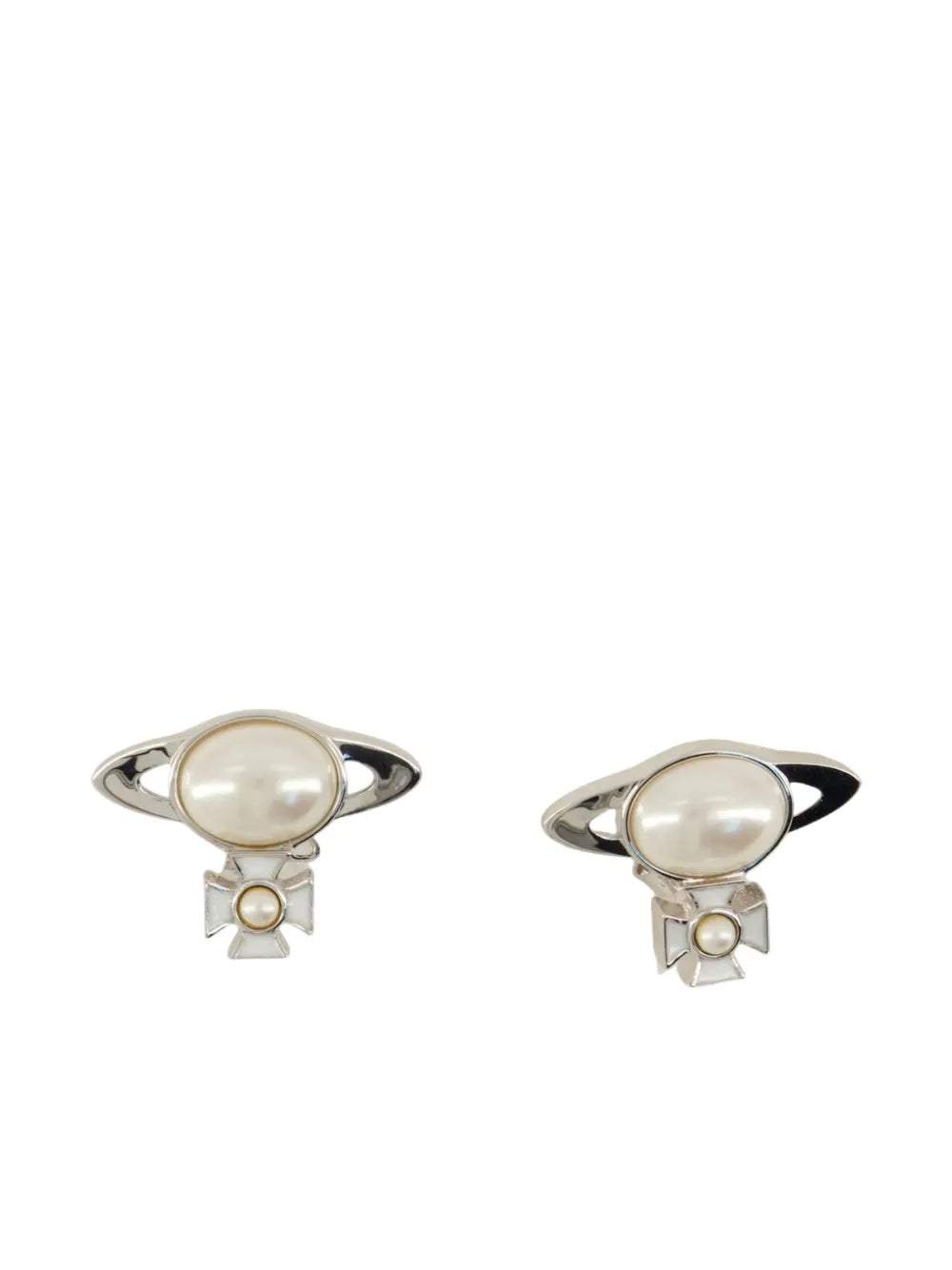 Gaby Orb pearl earrings