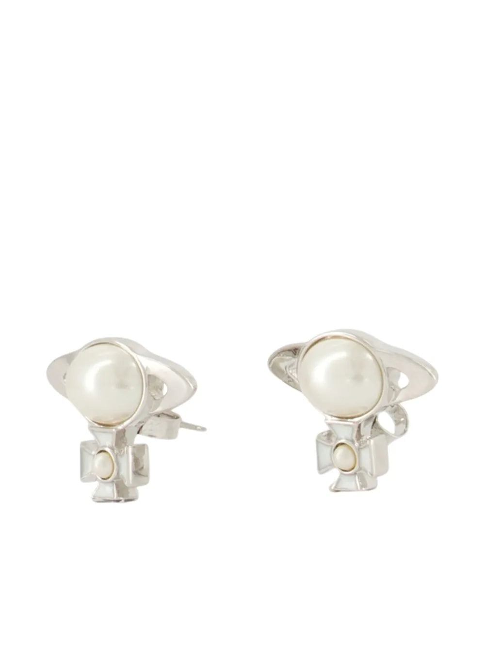 Gaby Orb pearl earrings