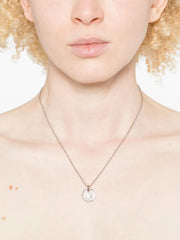 Lewis orb embellished-disc necklace