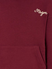 embroidered-logo Hoodie