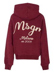 embroidered-logo Hoodie