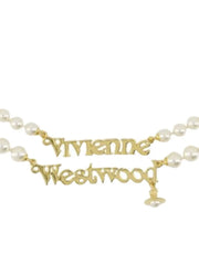 pearl double-strand necklace