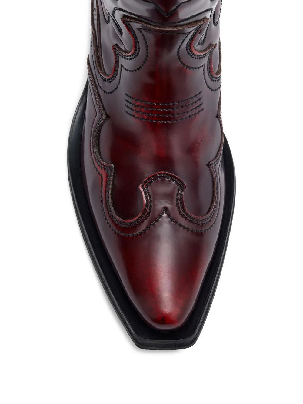 embroidered boots