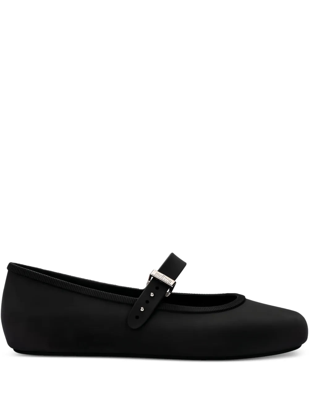 Soft buckle-strap ballerinas
