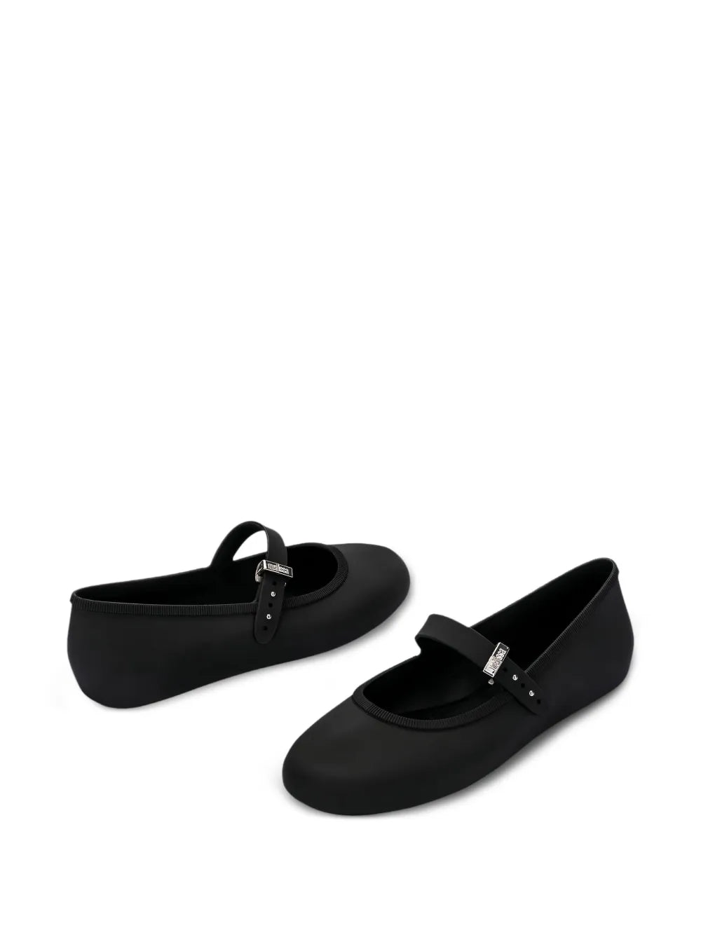 Soft buckle-strap ballerinas